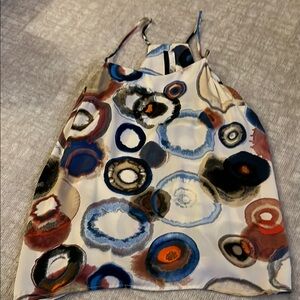 Red and Blue Graphic Camisole